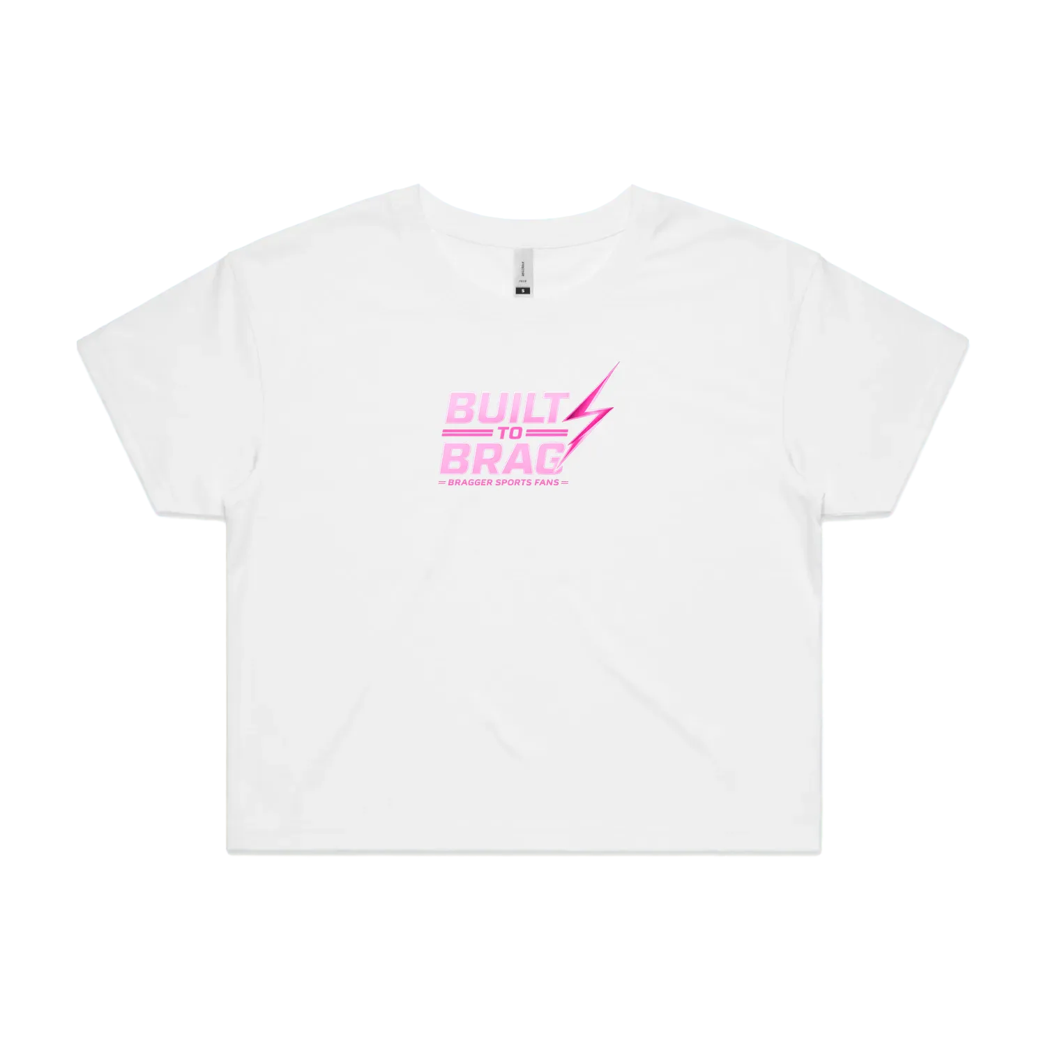 White front flat lay