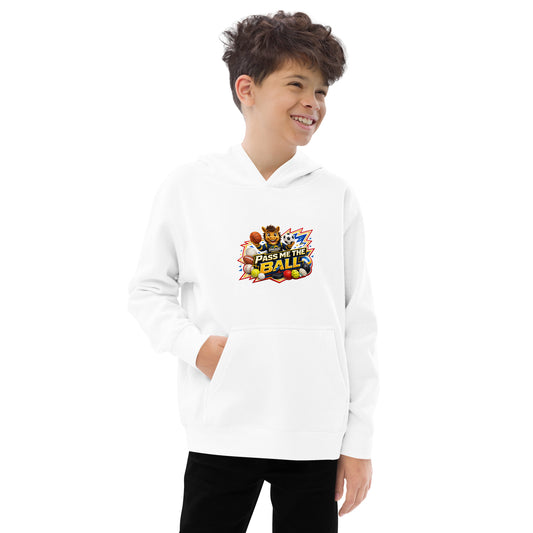 Kids Sporting Fleece Hoodie with soft interior for everyday comfort